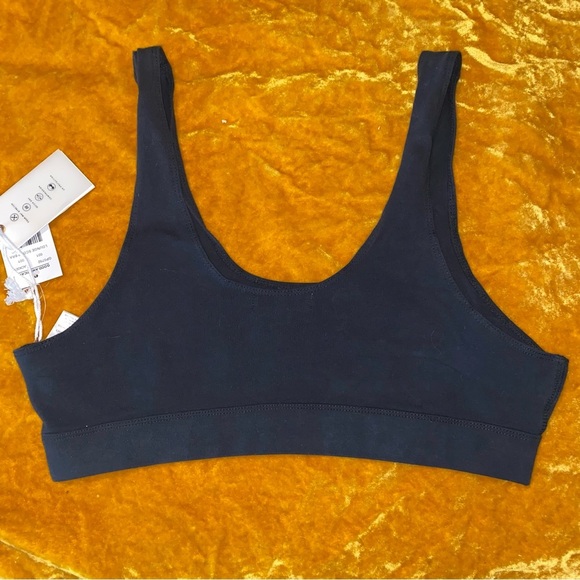 Good American Lounge Scoop Bra Black Size 3 NWT - Picture 5 of 8